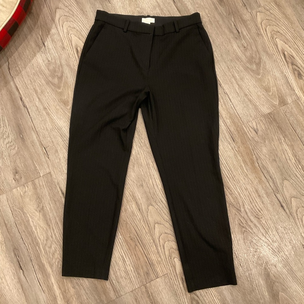Black-Light Pinstripe Slacks